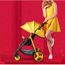 poussette canne hauteur reglable