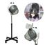 Professionnel Seche Cheveux Casque 4 Roues Reglable Pour Coiffure