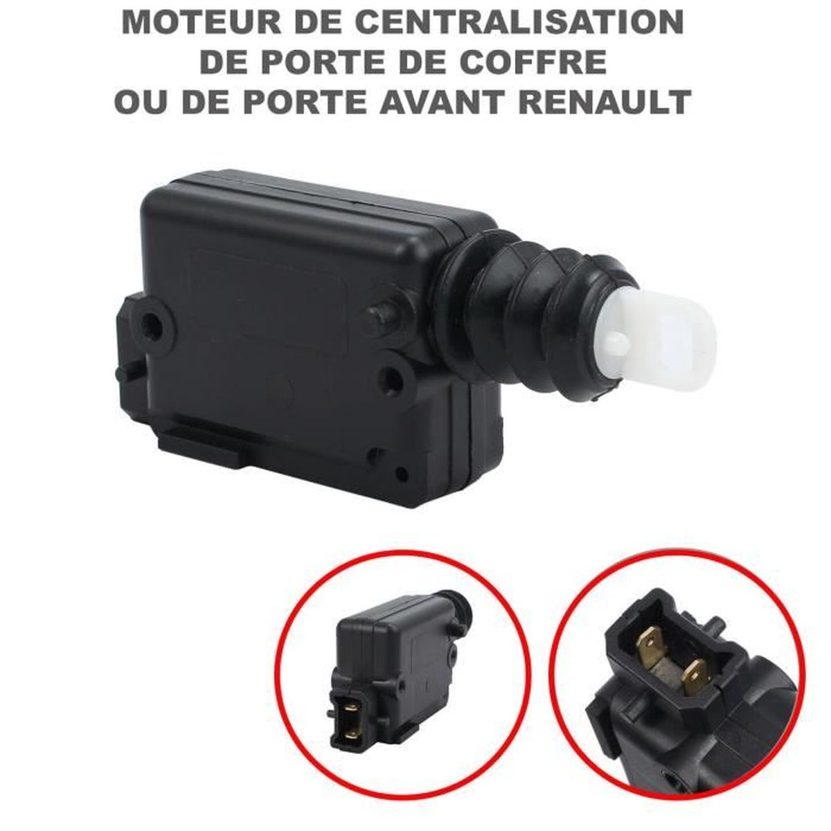 Renault Clio 2 portes avant ou arriere Moteur Centralisation Porte Coffre