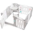 Parc Bebe Octogonal Modulable En Bois 7 2m 8 P Cdiscount Puericulture Eveil Bebe