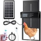 MOURSIIENY Porte Automatique Poulailler - MOURSIIEN - Solaire - Affichage LED - Télécommande - Minuterie
