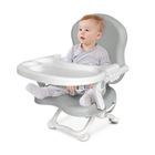 MAGICFOX Rehausseur Chaise Bébé pour Enfants de 6 mois à 3 ans (15 kg), Chaise haute Bébé Pliable, avec Fermeture Compacte, Plateau Amovible