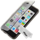 AVIZAR Coque Silicone Gel Clapet Apple iPhone 5C - Gris