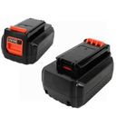 POWERSMART 2 Batteries 2Ah 40V/36V pour BLACK & DECKER BL1336 BL2036 LBX2040 LBX36 LBXR2036 LBXR36 LCC140 CM1640 MST2118 GWC3600L LST136