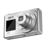 Appareil photo numérique 4K zoom optique CCD  64MP double IPS écrans haute définition caméra de photographie de beauté