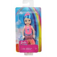 Poupée Barbie Dreamtopia Chelsea Sprite - MATTEL - GJJ94 - Cheveux Bleus - 17cm