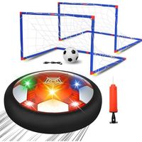 Air Power Football Enfants Hover Soccer Ball avec Coloré Lumière LED, pour Garçons Filles Jeux Intérieur Extérieur Sport