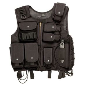 NEGOTIATOR Big XL 10x4 inch SWAT POLICE Vest Tactical Embroidered Nylon Fastener /Écusson Patch