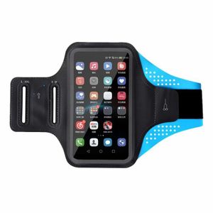 Bleu Brassard de Sport Téléphone Étui Housse Gym Course Pour Alcatel 3 L 2019