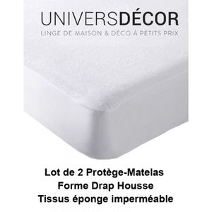 Housse De Matelas Imperméable Et Respirante – Anti-acariens, Anti-taches – Profondeur 30 Cm – Taille 100x200 Cm