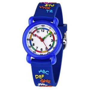 MONTRE KZKR Montre Garcon pedagogique Montre d'enfant Spo