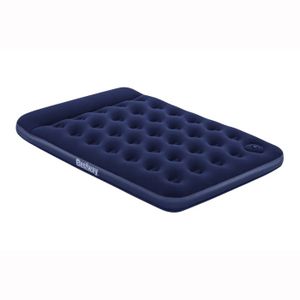 Matelas Gonflable Easy 3D Premium Flex Skandika - Pour 2 Personnes - Pompe USB-C Intégrée - Housse Incluse - Isolation R12.3 - Camping, Lit D'appoint - 12