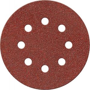 Lot de 50 K180 Disques abrasifs excentriques en papier abrasif /Ø 125 mm 8 trous avec disques Velcro pour meuleuse Flex meuleuse dangle