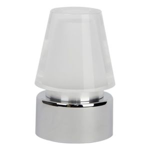 FeinTech Lampe de Table à LED Rechargeable sans Fil Touch Intensité Variable Blanc