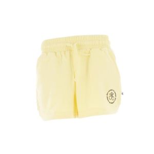 SHORT Short bermuda fille - Le temps des cerises - Slagi - couleur jaune - taille ajustable
