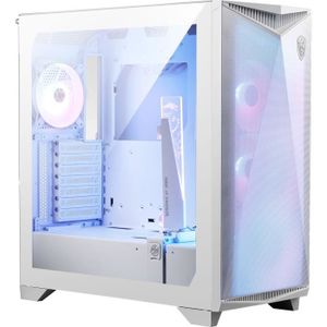KEDIERS Boitier PC Gamer - Cadre Ouvert ATX Mid Tower - 2 Verres trempés -  Flux d'air - Gestion des câbles - Blanc, C580 - Cdiscount Informatique