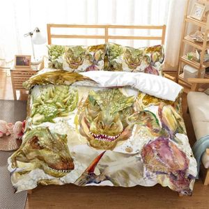 Housse de couette 140x200 dinosaure - Achat / Vente pas cher