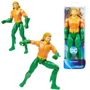 FIGURINE - PERSONNAGE Figurine mobile Aquaman - SPIN MASTER - 30 cm - 11 points d'articulation