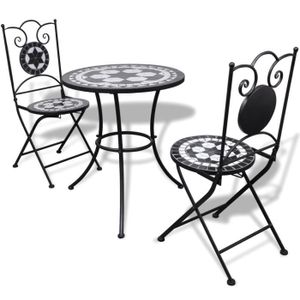 Table De Jardin En Mosaique Achat Vente Pas Cher