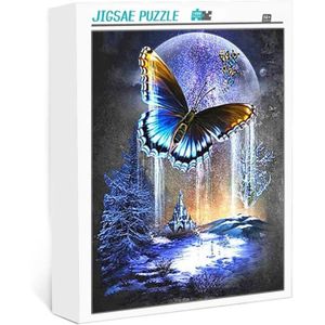 PUZZLE Puzzle Adulte 1000 pièces Papillon Animal Puzzle J