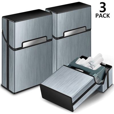 Duokon boîte à cigarettes avec briquet Étui à cigarettes avec briquet, 20  pièces, boîte à cigarettes électriques, sac deco pack