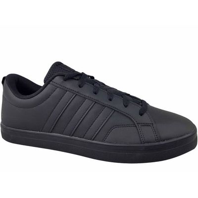 Chaussures ADIDAS VS Pace 20 Noir Homme Adulte Synthetique Lacets Plat Noir Cdiscount Chaussures
