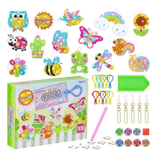 Tacobear Kit de Diamond Painting Enfant 30 Pièces 5D Autocollants de Peinture Diamant Licorne Tacobear Kit de Diamond Painting Enfant 30 Pièces 5D Autocollants de Peinture Diamant Licorne