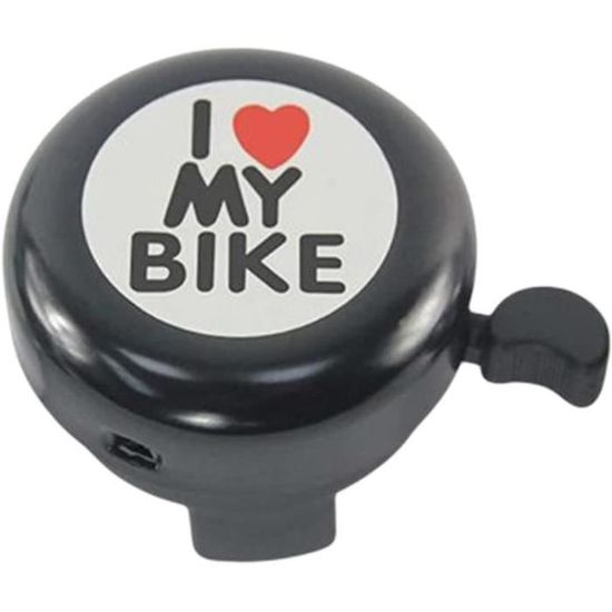 ZMZaoan Mini Sonnette De Velo Pour VTT- Noire - Klaxon Velo