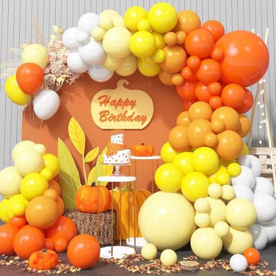 Kit D'Arche De Ballons Marron Café 117 Pièces De Kit De Guirlande De