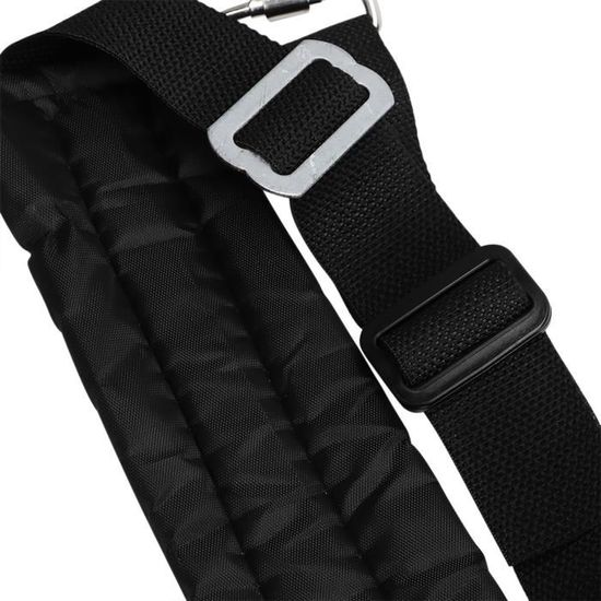 Sangle Confortable Pour Caisse Claire De Batterie – Réglable 100-150 Cm, Largeur 5 Cm, Crochet Métal