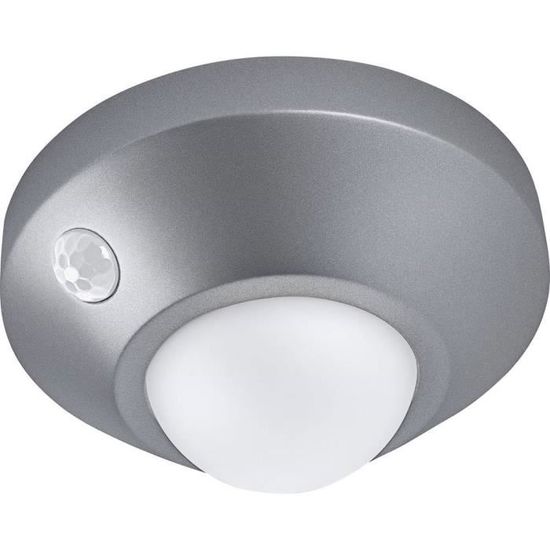 Veilleuse LED avec détecteur de mouvement - LEDVANCE - NIGHTLUX® Ceiling L - Gris - Adulte - Mixte