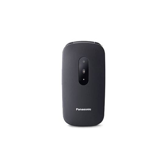 Panasonic KX-TU446 Téléphone portable à clapet pour séniors anti-chocs noir