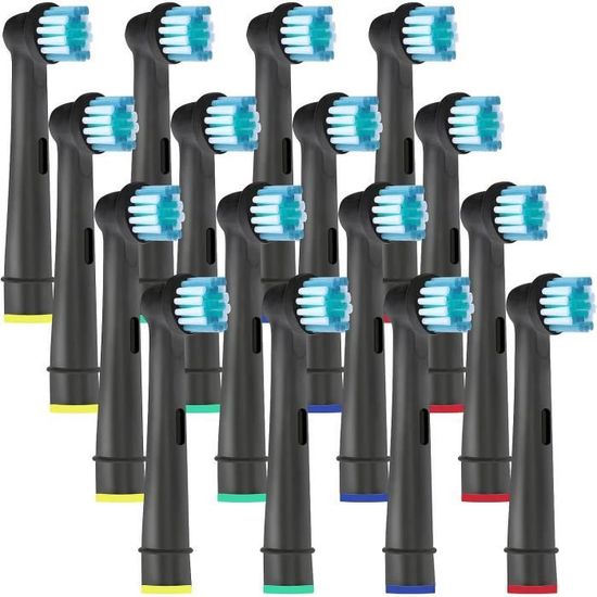 Lot De 12 Brossettes Compatibles Brosse à Dents Electrique Oral-B - Neuf