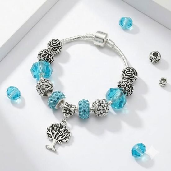 PARURE BIJOUX - Enfant - Fée Clochette - Cristal Autrichien