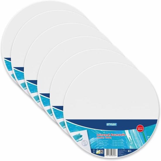 Lot De 12 Trousses En Toile Vierge à Peindre,Trousse Personnalisable,21x13cm,Pochettes En Tissu