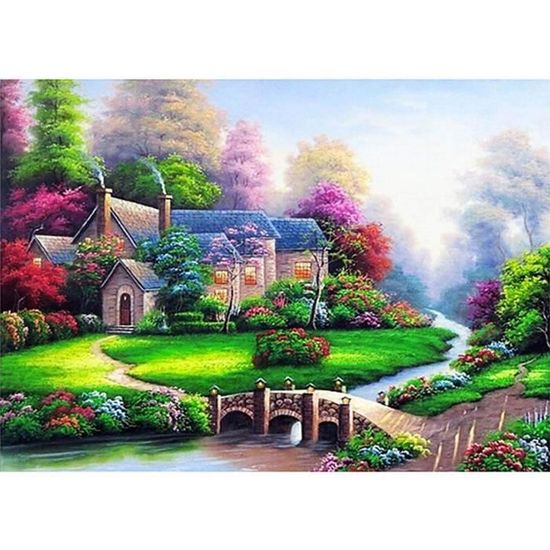 ZHXXFD Peinture Par Numero Adulte Enfant Tigre 40X50Cm Toile Diy Kits