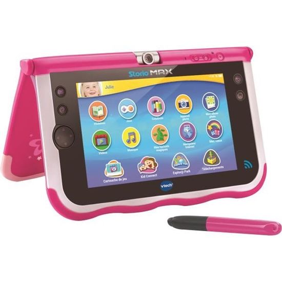 VTECH - Console Storio Max XL 2.0 7 Rose - Tablette Éducative Enfant - Zoma