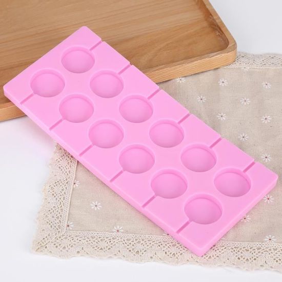 Vvikizy moule à sucettes en Silicone de forme ronde 12 Vvikizy Moule à sucettes en Silicone 12 Vvikizy moule à sucettes en Silicone de forme ronde 12 Vvikizy Moule à sucettes en Silicone 12