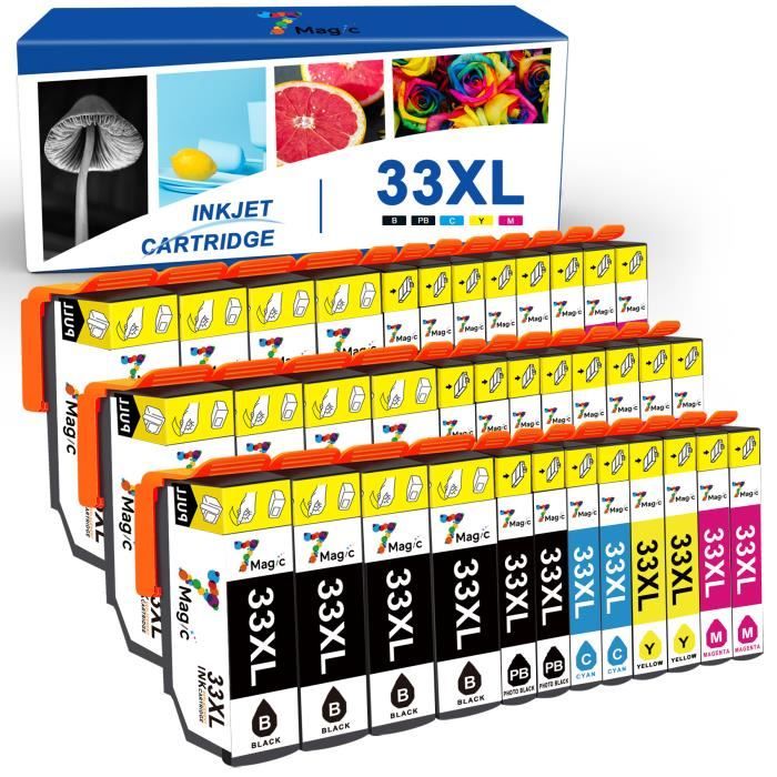 GPC IAGE Kopatible Tintenpatrone als Ersatz für Epson 33XL für