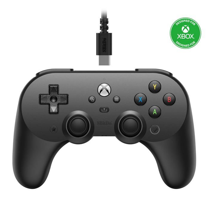 Jeux, Accessoires et Consoles Retrogaming-8BitDo Pro 2 Manette Filaire pour Xbox Series X/S/Xbox 0ne/Windows