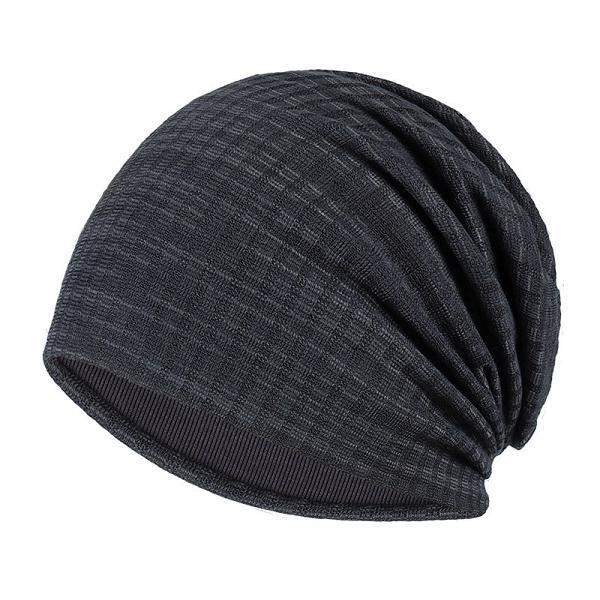 Chapeaux d'hiver femmes,Nouveau automne Turban casquette pour femmes hommes rayure bonnets pour hommes hiver coton ch Model:OKX697