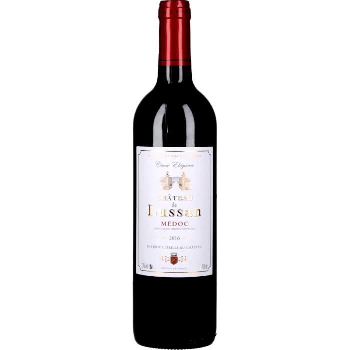 Vin Rouge - Château de Lussan Cuvée Elégance 2016 - Bouteille 75cl