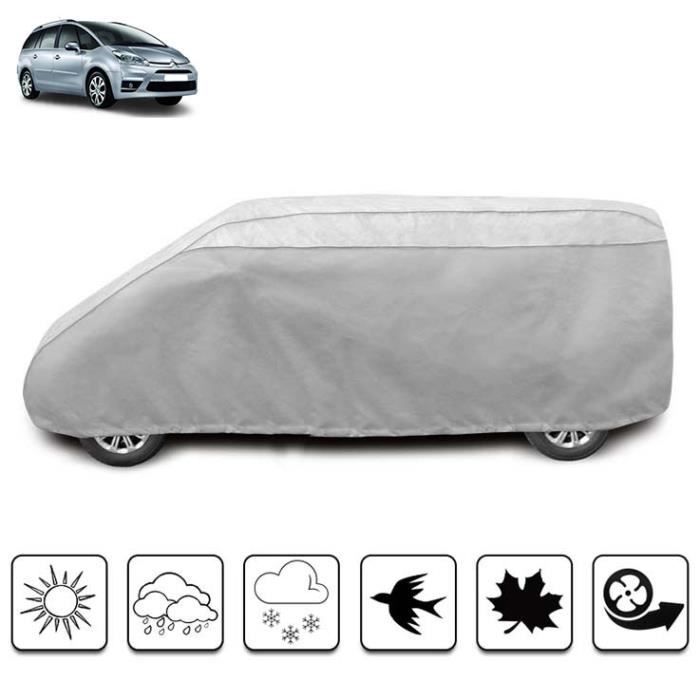 Housse de protection carrosserie auto extérieur Grand C4 Picasso 1 - Bâche voiture pour Grand C4 Picasso 1