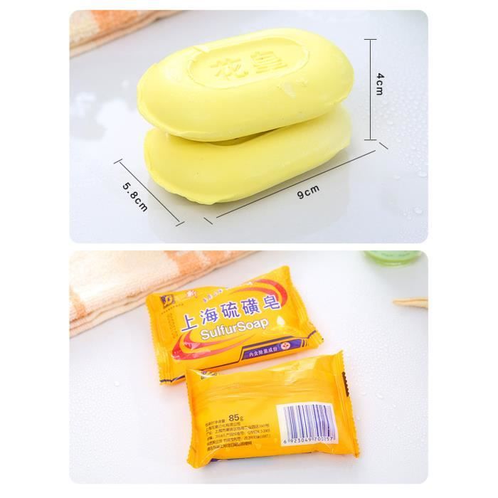 Eczéma de savon de soufre Stop Itching acné Cure peu coûteuse Anti Dermatite de champignon@zsy44