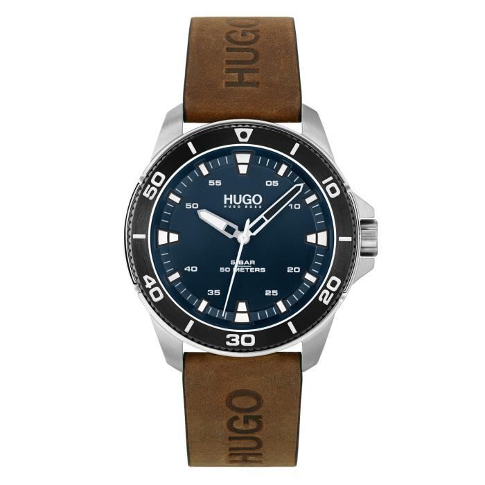 Montre Streetdiver HUGO pour homme, Multicolore