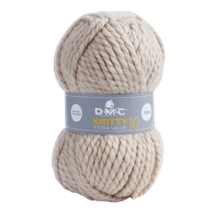 Laine Knitty 10 DMC - 100 g Beige Sable 936
