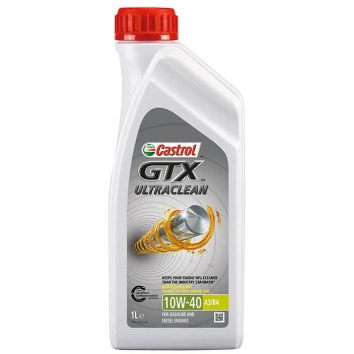 CASTROL Huile moteur GTX ULtra 10W-40 1L