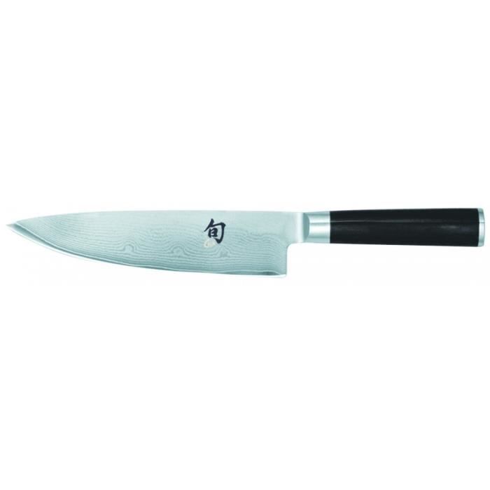 KAI Shun DM-0706 couteau de cuisine chef - 20cm couteau de gaucher