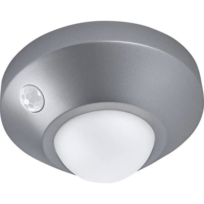 Veilleuse LED avec détecteur de mouvement LEDVANCE NIGHTLUX® Ceiling L 4058075270855 LED intégrée Puissance: 1.7 W | VEILLEUSE