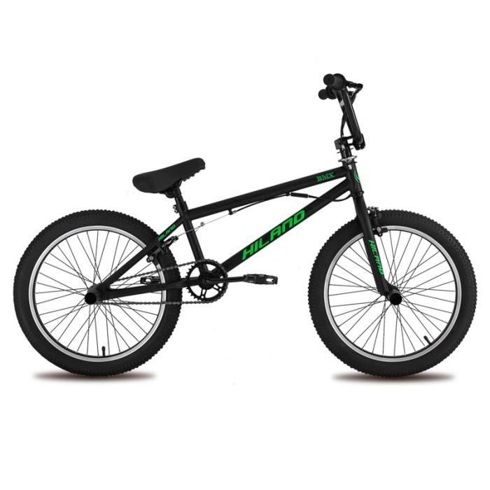 vélo Freestyle acier vélo vélo Double étrier frein spectacle vélo cascade vélo acrobatique-black